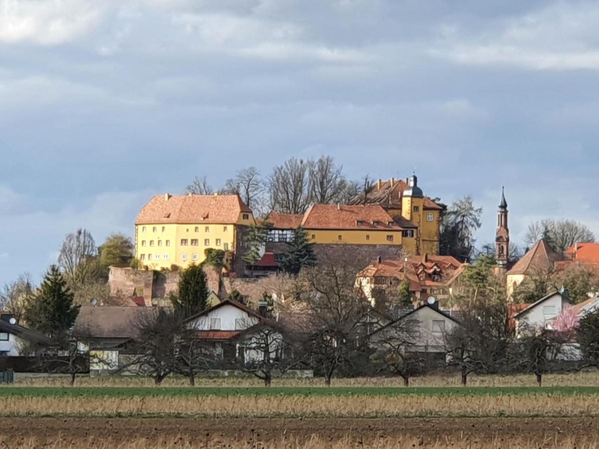 Ferienwohnung Zum Schlossblick Naehe Europa Park Mahlberg Eksteriør bilde